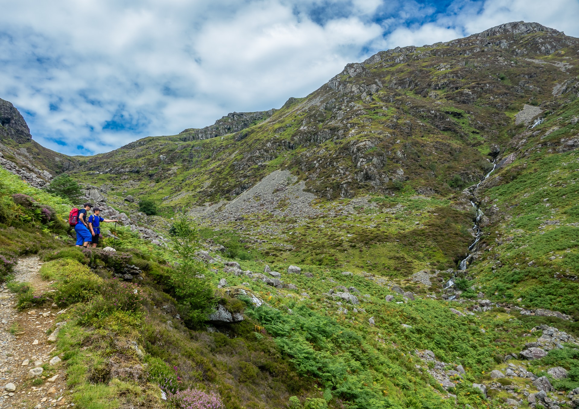 Climbing Mount Snowdon in Snowdonia, Wales, UK countryside (photo: James Armes)