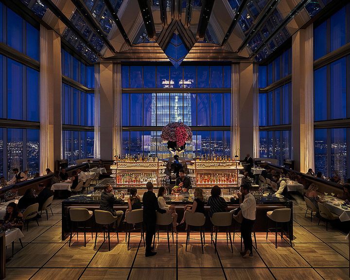 Luxury hotels like the Four Seasons in Philadelphia tend to have impressive bars where non-guests can stop by for a cocktail or a bite.