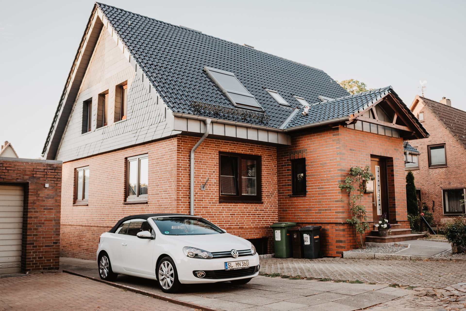 Brick house in Germany (photo: Ibrahim Bifath)