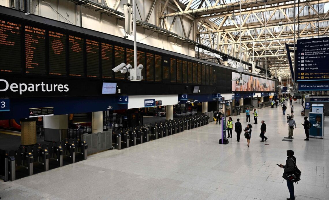 Rail strike 2022 date: Commuters warned to check last train times as traffic clogs roads