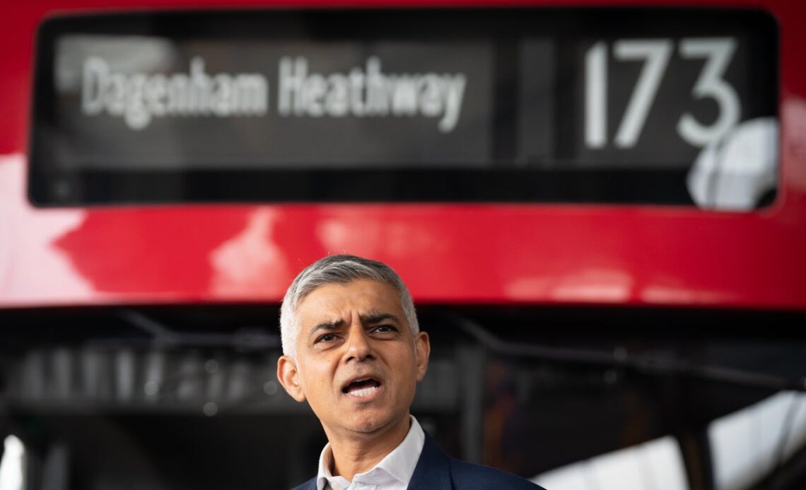 Sadiq Khan signals support for striking TfL workers’ pension demands as RMT union votes for walkouts