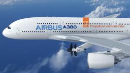 A380 superjumbo to test experimental open fan engine