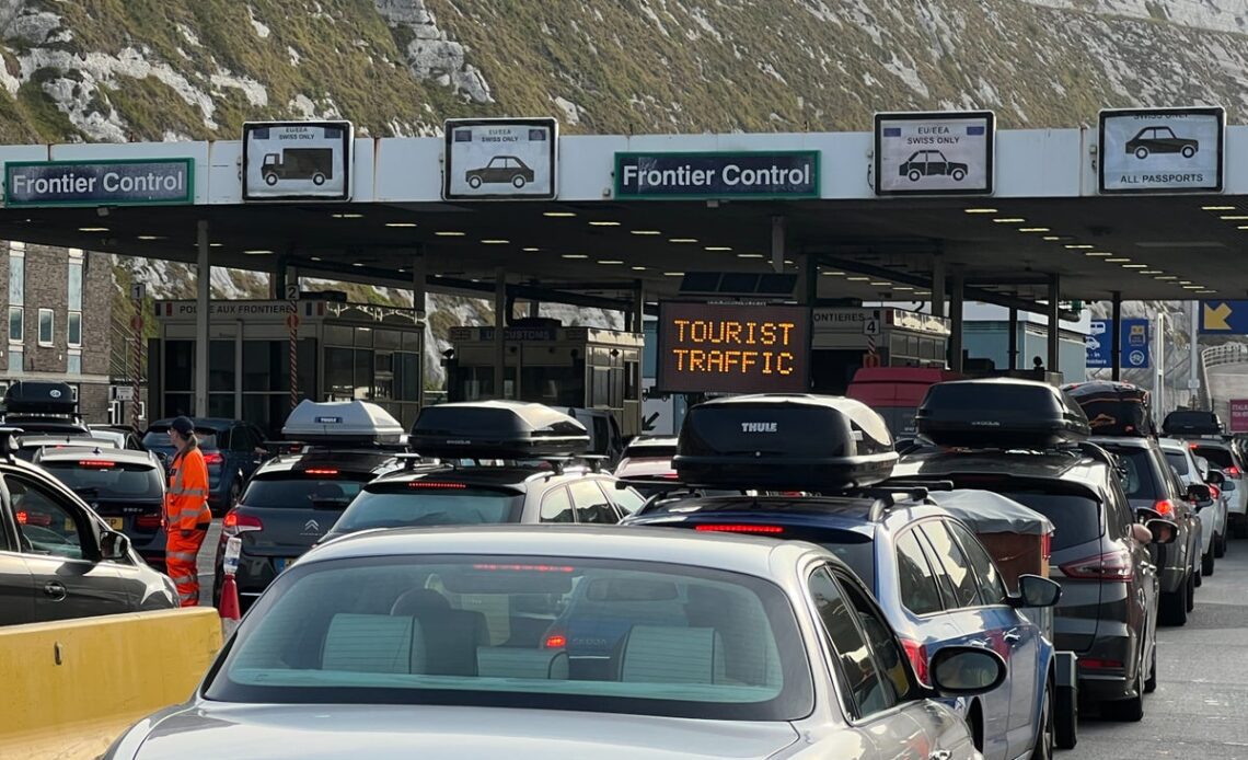 Dover: Busiest day since 2019 begins with go-slow