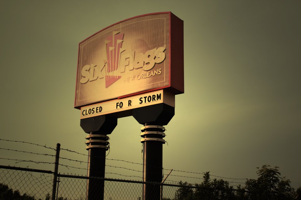 Six Flags New Orleans - Exterior