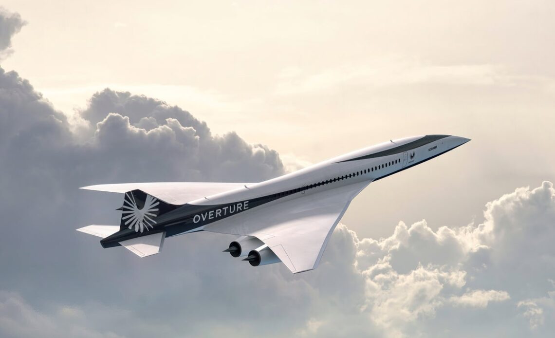 London-New York in 3.5 hours: New supersonic plane with ‘gull wings’ unveiled