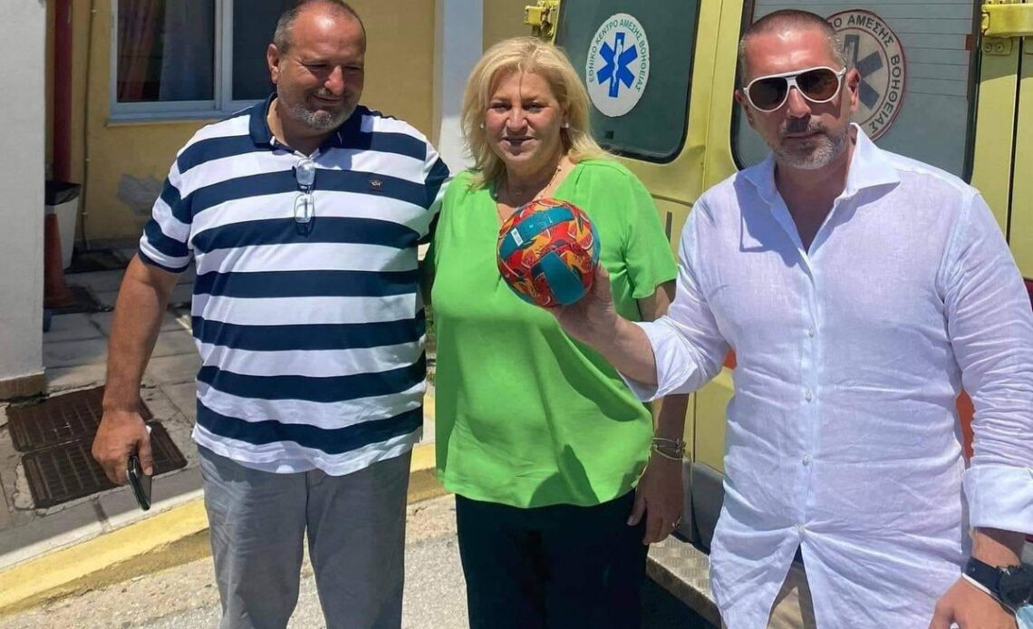 Man swept out to sea in Greece survives 18 hours adrift by clinging onto kids’ beach ball