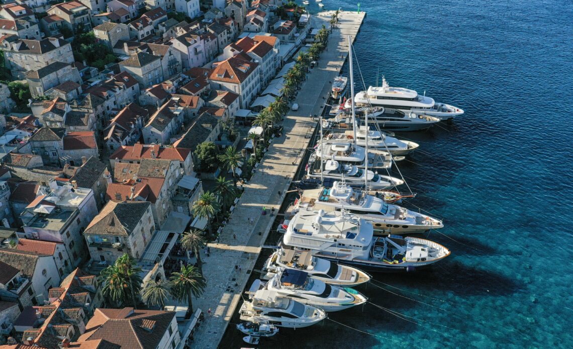 Yachts in Hvar, Croatia (photo: mana5280, Unsplash)