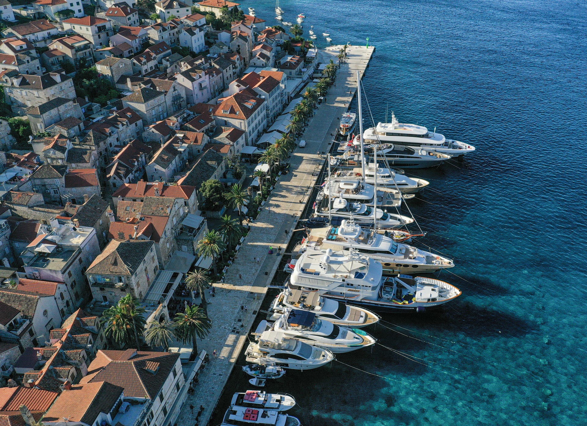 Yachts in Hvar, Croatia (photo: mana5280, Unsplash)