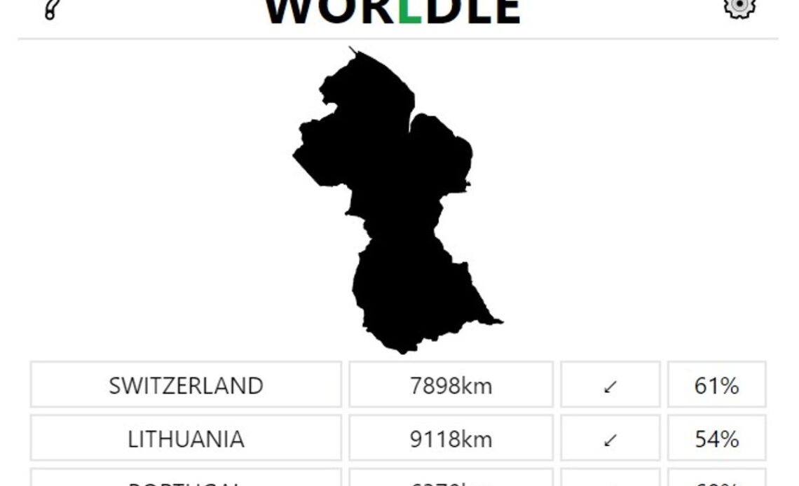 What is Worldle? New map game tests travel fans on their geography knowledge