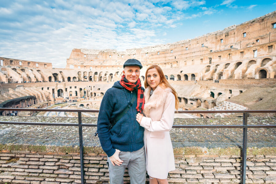 The Colosseum in Rome