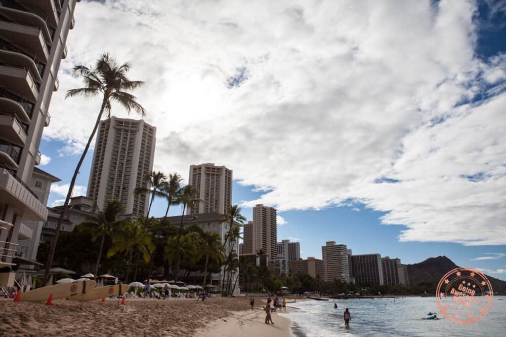 waikiki beach surf boards for lessons