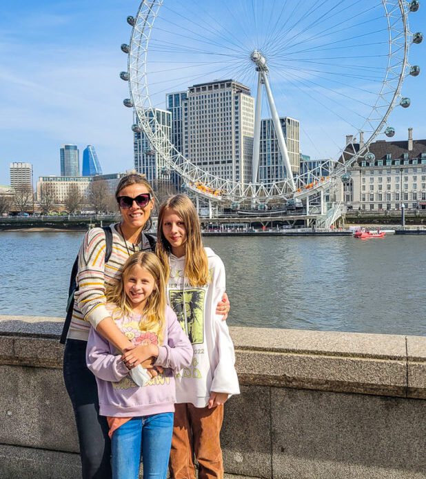 The London Eye on the River Thames