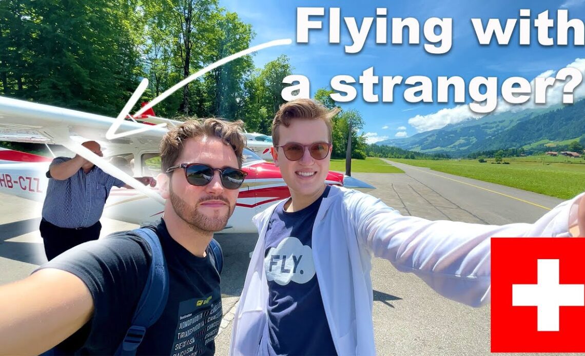 A Stranger Offered To Fly Us Around Switzerland