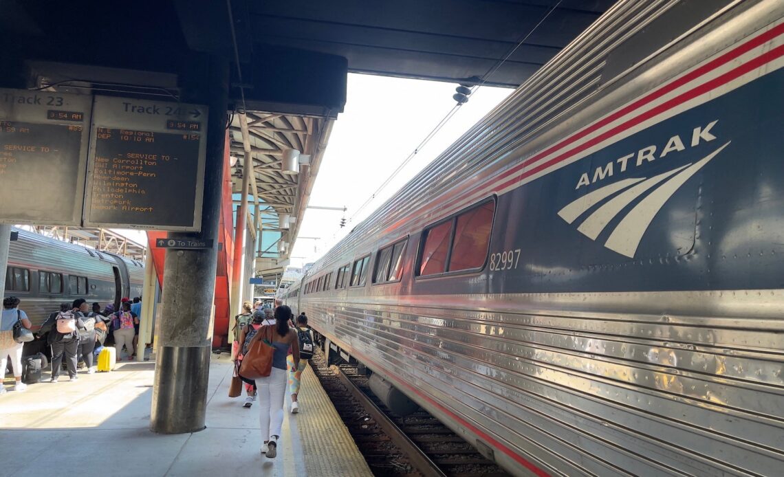 Amtrak launches new menu items aboard select trains — including hot meals, nonalcoholic beverages and vegan options