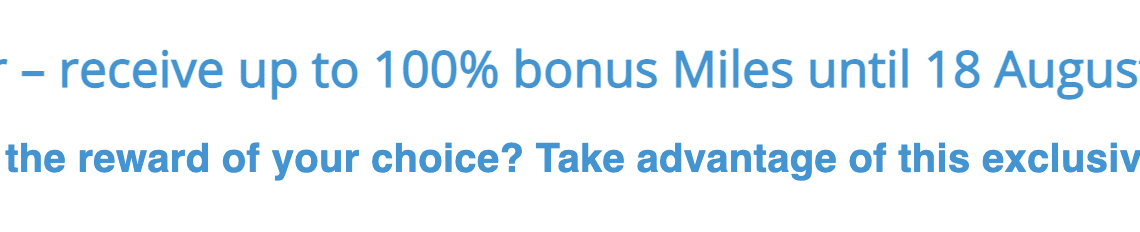 Buy Air France/KLM Flying Blue Miles with a 100% Bonus