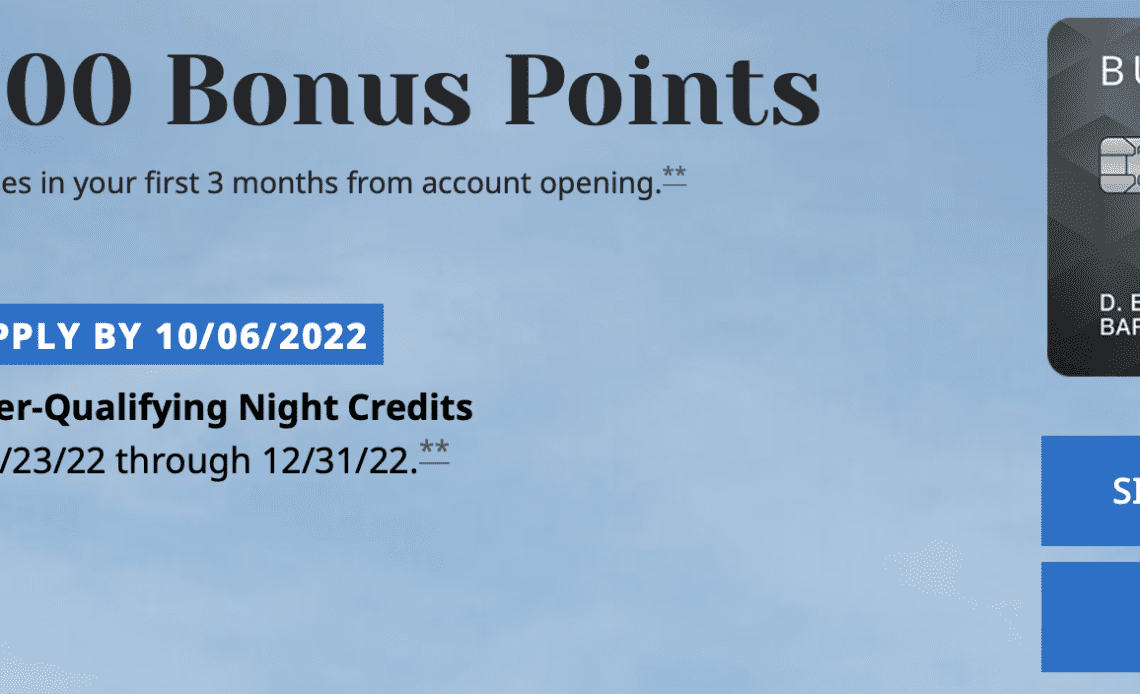 Chase Hyatt Business Visa: 60,000 Points + Double Elite Nights