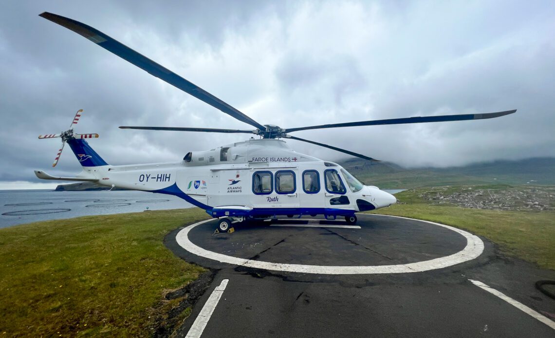 Flying with Atlantic Airways Helicopters in the Faroe Islands