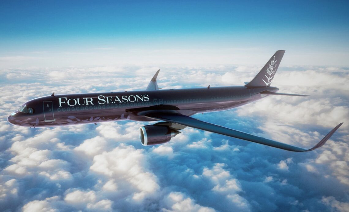 Four Seasons wants to take you on the ultimate private plane trip — starting at $130,000