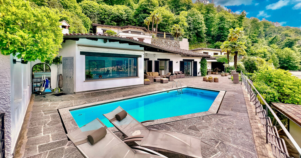 House Hunting in Switzerland: Mediterranean Flair on Lake Lugano