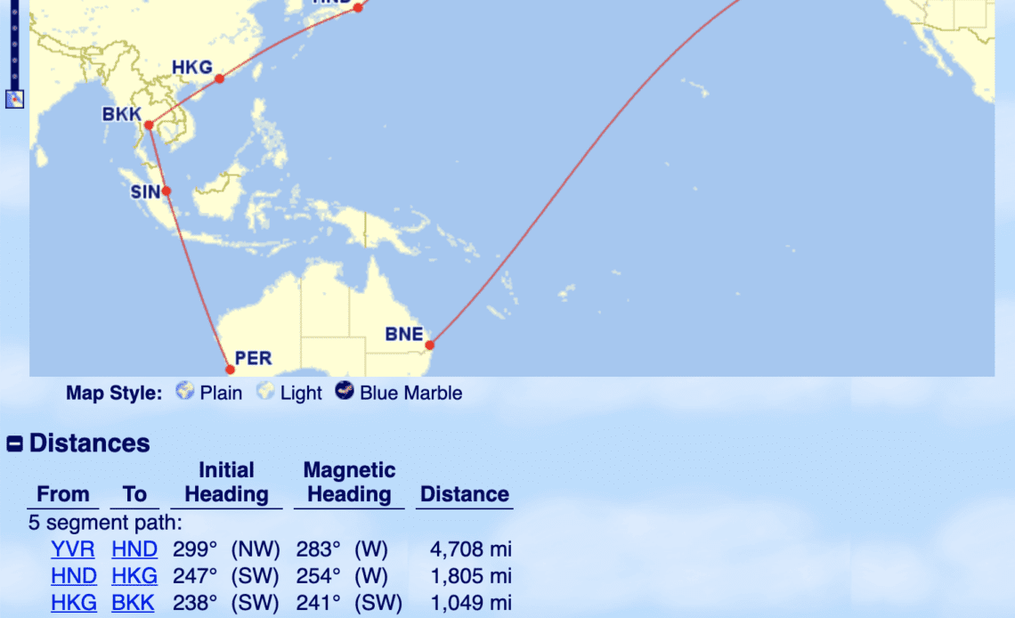 How To Book Complex Trips with Aeroplan