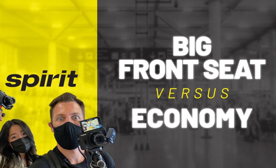IS SPIRIT REALLY AMERICA’S WORST AIRLINE? Economy vs Big Front Seat Showdown