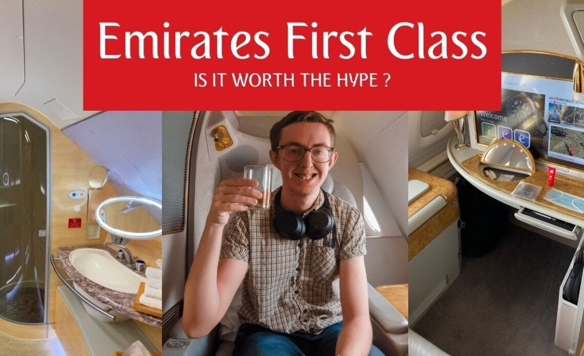 Is Emirates A380 FIRST CLASS Worth The HYPE ? I Paid Just $80 😮