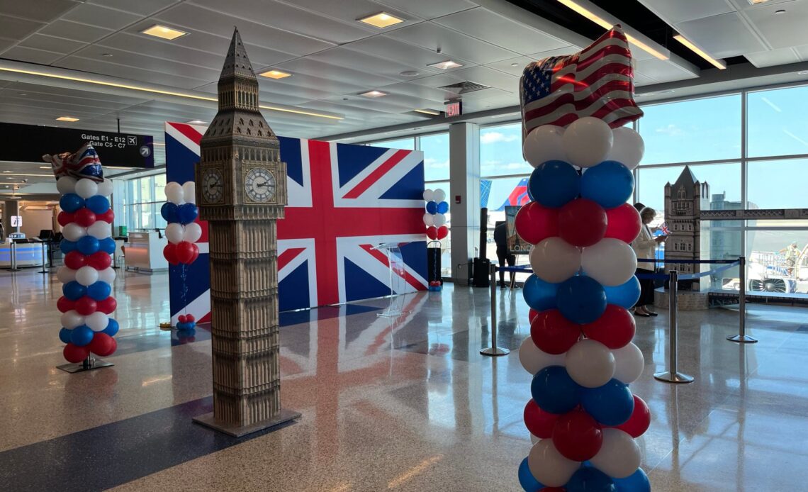 JetBlue inaugural flight from Boston to London lands at Gatwick