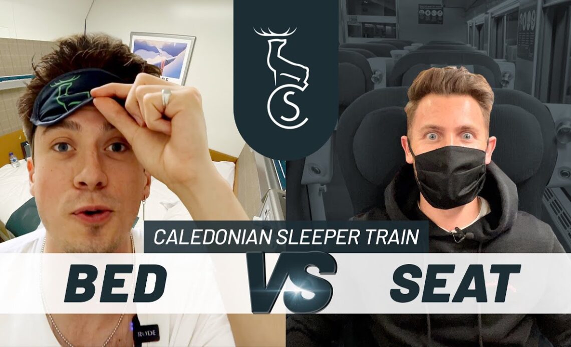 LUXURY TRAIN COMPARISON: BED vs SEAT on the Caledonian Sleeper