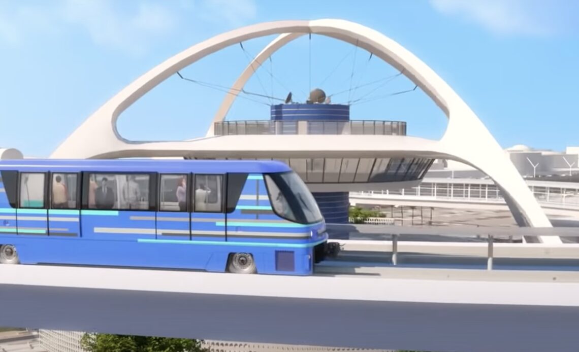 New LAX people mover on track for 2023 completion