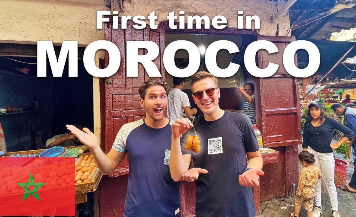 Our CRAZY First 24 Hours In MOROCCO
