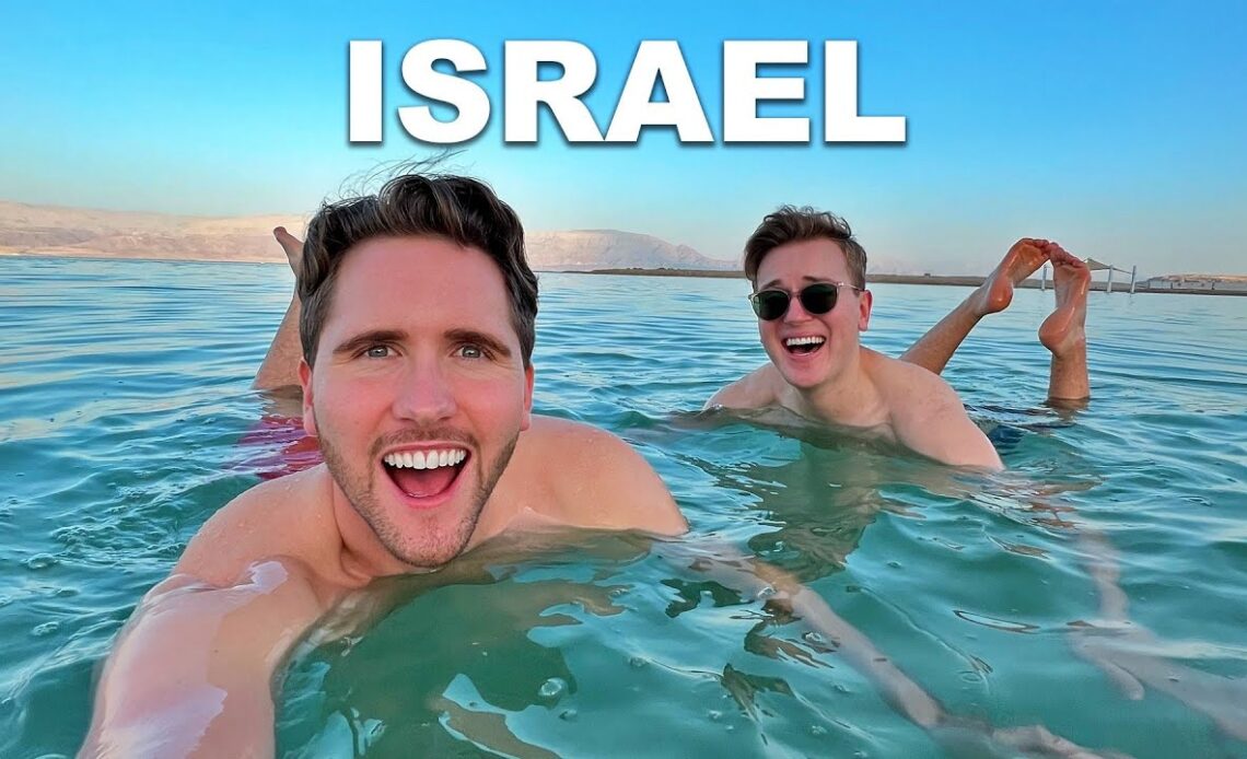 Our EPIC 48 Hours By The DEAD SEA (Israeli/Palestinian side)