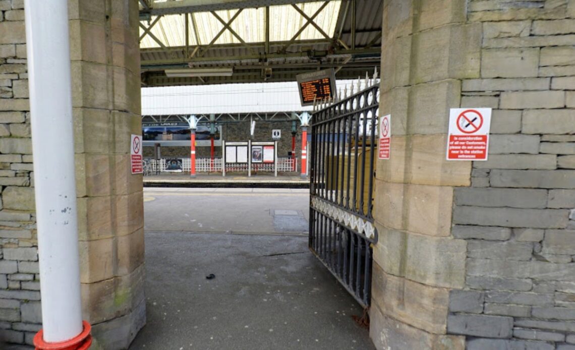 Passengers trapped in locked station after train arrived over 90 minutes late