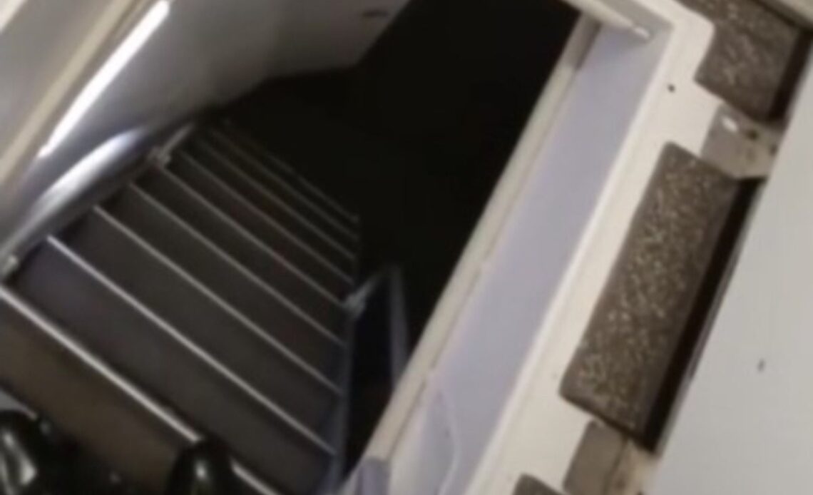 Pilot reveals secret plane hatch where flight attendants sleep underneath passengers