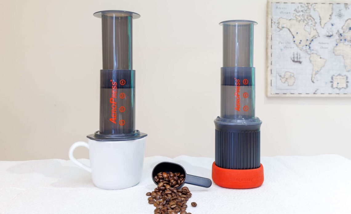 Review AeroPress Original vs AeroPress Go