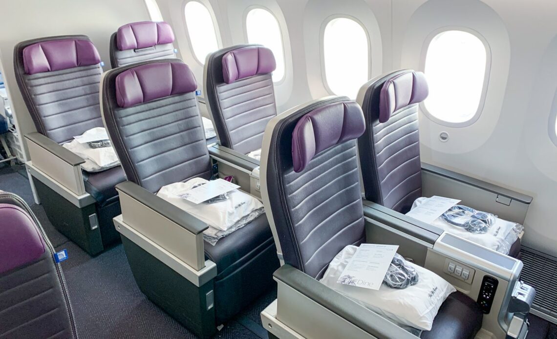United will outfit entire international fleet with premium economy