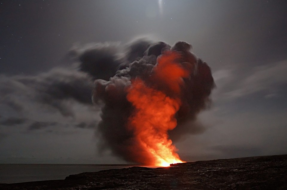 Hawaii volcano