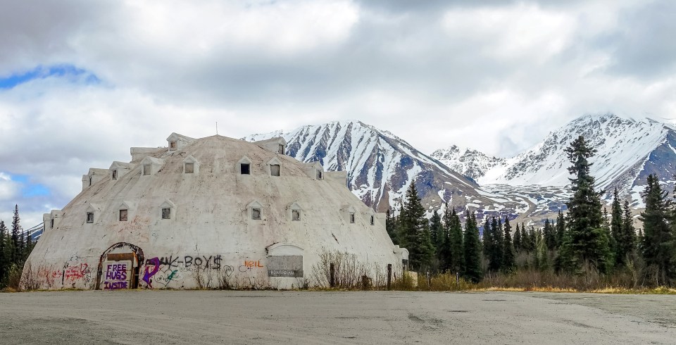 Alaska's Abandoned Igloo City Hotel on the George Parks Highway