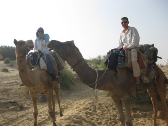 camel safari india