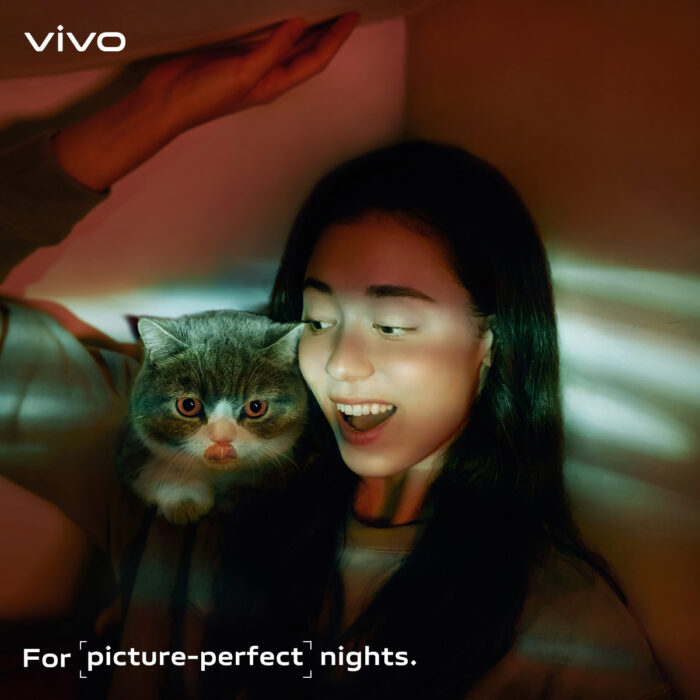 Night Portrait using vivo