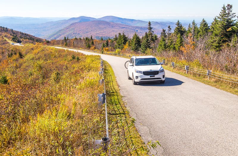 Skyline drive in Manchester VT