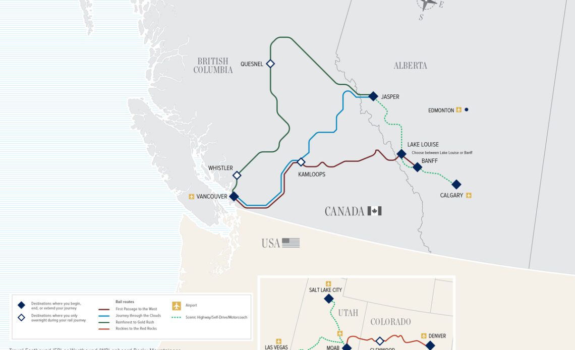 Aeroplan & Rocky Mountaineer Partnership: Earn & Redeem Points on Luxury Train Travel