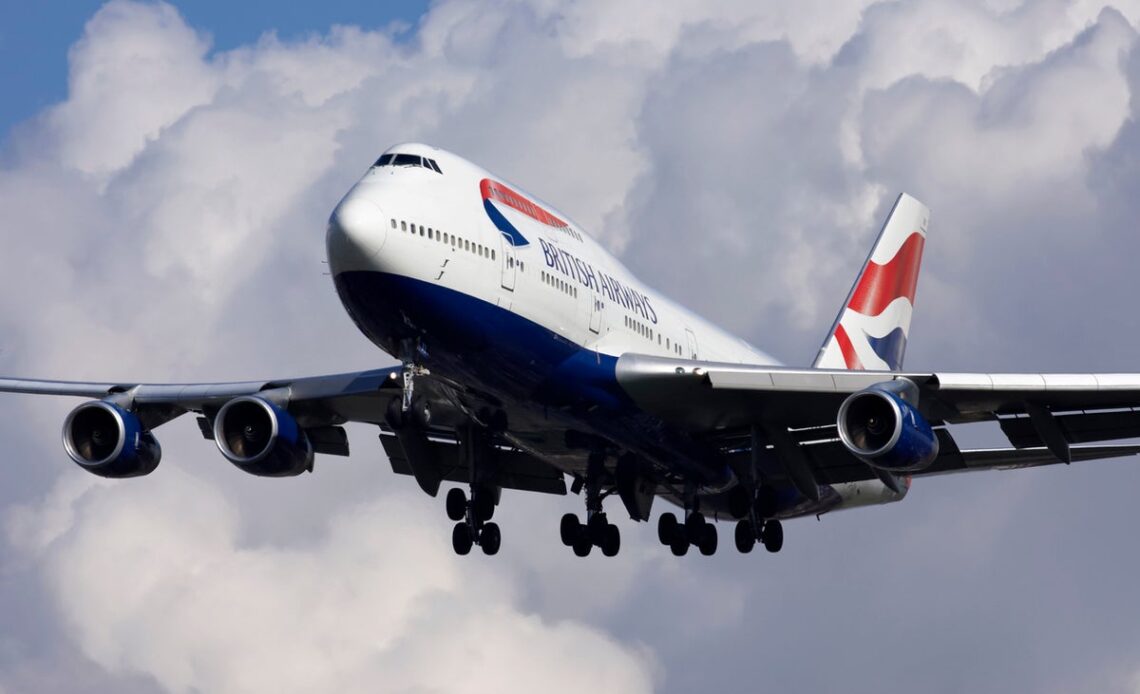 British Airways passengers dropped by 80 per cent between 2019 and 2021, data shows