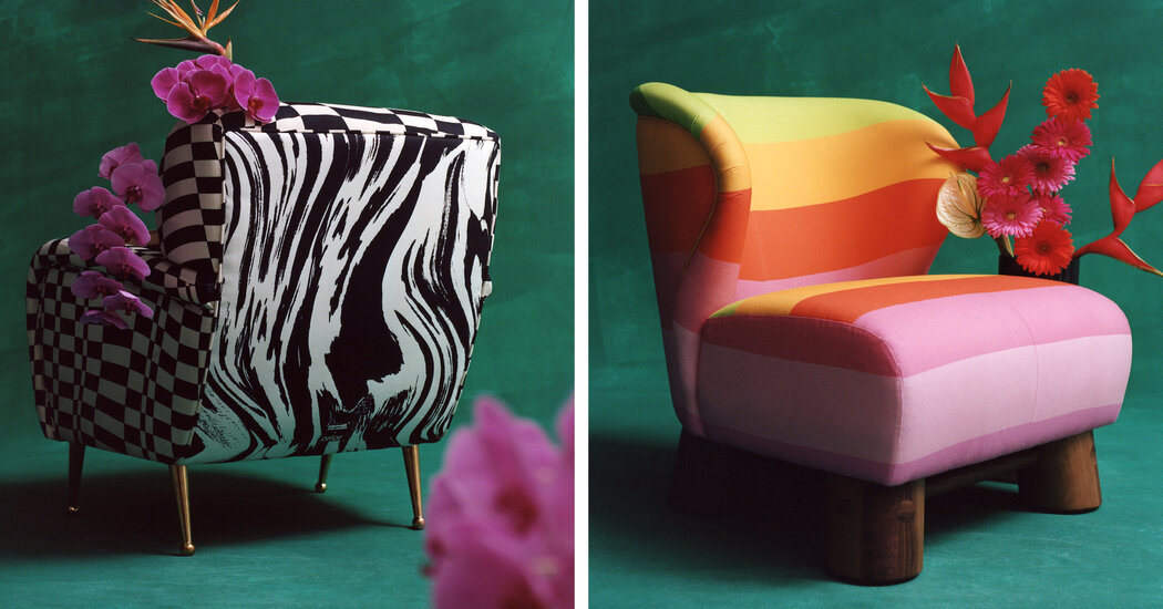 From Christopher John Rogers and Orior, a Vibrant Chair Collection