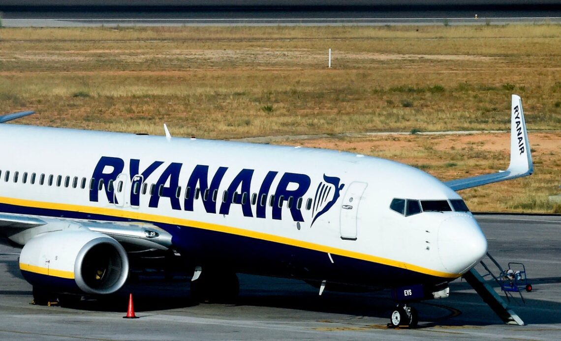 Man arrested after being accused of sexual assault on Ryanair flight