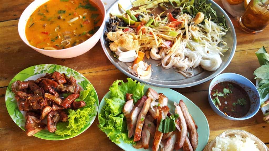 Food In Thailand Dishes