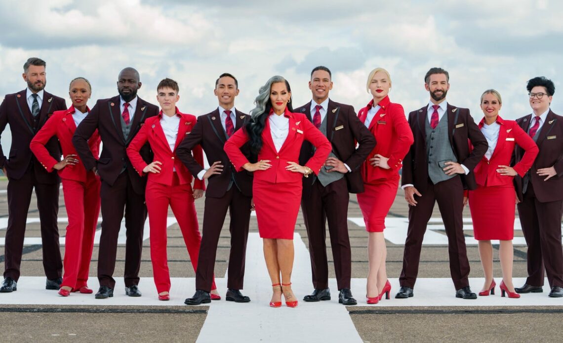 Virgin Atlantic allows staff to wear gender-free uniforms that ‘express their true identity’