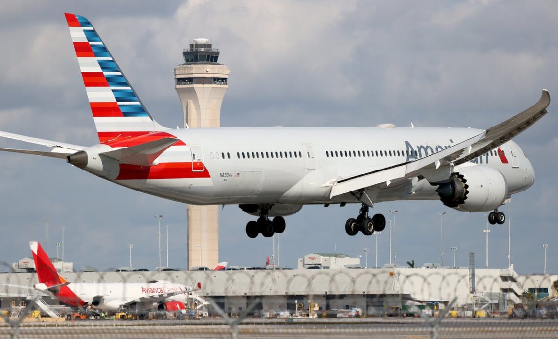 Woman handcuffed on American Airlines flight after shouting ‘We’re all going to die’