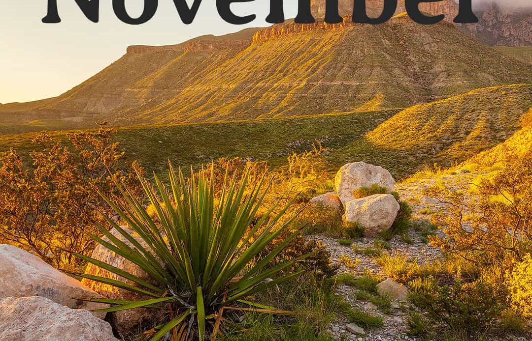 best national parks to visit in november