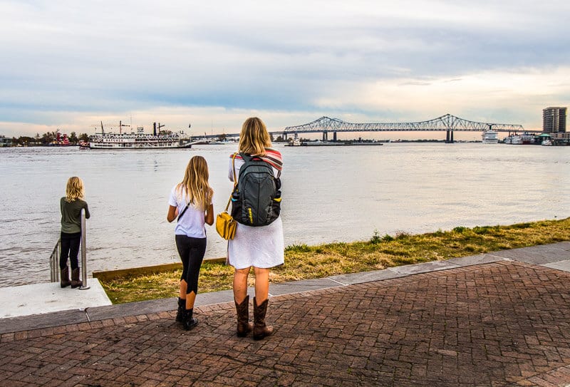 Mississippi River in New Orleans