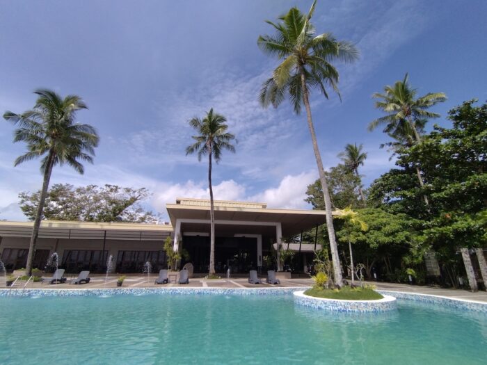 The Oriental Leyte poolside